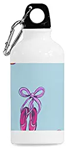 YPink 13.5 Oz Stainless Steel Water Bottle for Men Dance Shoes Hand-Painted Beautiful Double Insulated Double Insulated Sports Aluminum Water Bottle for Women Baseball Travel