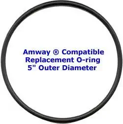 Amway Compatible Fit O-ring 5" outer diameter