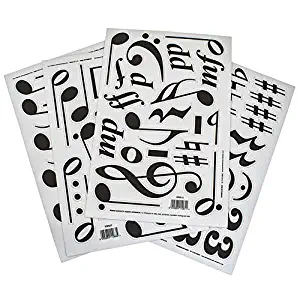 Chamberlain Music Magnet, Symbols, White Board (WMN-PK)