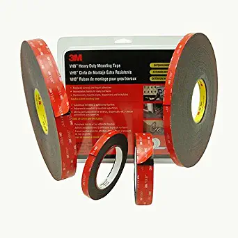 3M VHB 5952 Black Foam Bonding Tape - 3/4 in Width x 45 mil Thick - 74123 [PRICE is per CASE]