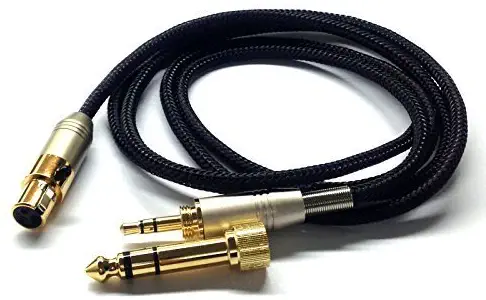 NewFantasia Replacement Audio Upgrade Cable Compatible with AKG K240, K240S, K240MK II, Q701, K702, K141, K171, K181, K271s, K271 MKII, M220, Pioneer HDJ-2000 Headphones 3meters/9.9feet