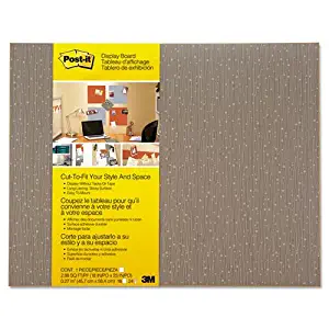 Post-it 558FMCH Cut-To-Fit Office Display Board, 18-Inch x23-Inch, Mocha