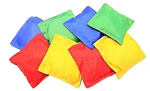 Oojami Nylon Bean Bags Toy Assorted (5 Inches by 5 Inches, 12 Piece)