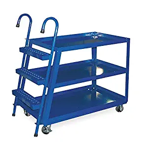 Stock Picking Ladder Cart, 1000 lb. Load Capacity