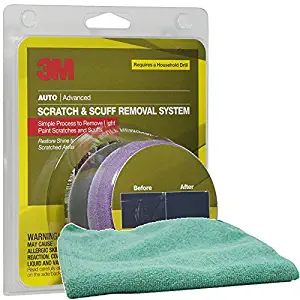 3M Scratch Remover System Bundle with Microfiber Cloth (2 Items)