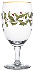 Lenox Holiday Iced Beverage Glasses, Set of 4