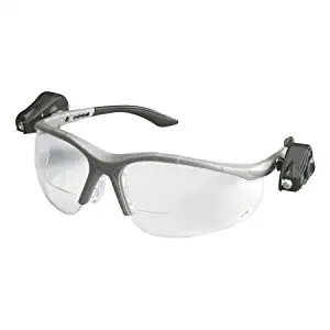 3M Company 3M-11476 Light Vision 2 Protective Eyewear Clear Anti-Fog Lens Gray