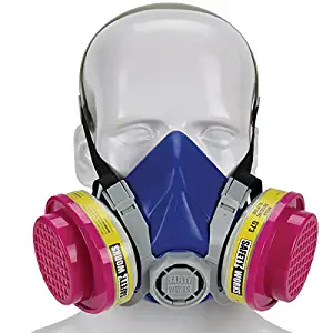 Safety Works SWX00320 Multi-Purpose Respirator Half-Mask Niosh Ov/AG/P100