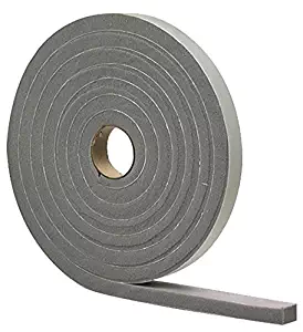 M-D Building Products 2311 High Density Foam Tape, 1/2-by-3/4-Inch by 10 feet, Gray, Grey