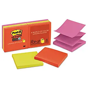 Pop-up 3 x 3 Note Refill, Marrakesh, 90/Pad, 6 Pads/Pack, Sold as 6 Pad