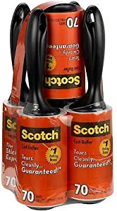 Scotch-brite Lint Roller, 70sheets, (5 Pack)