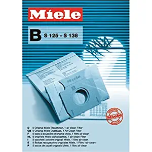 Miele Type B Paper Dustbags - S125-S138