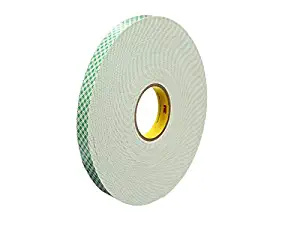 3M- Model No 4026 Double Coated Urethane Foam Tapes- Off White- Ideal for Bonding- Attaching- and Mounting