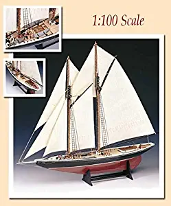 Amati Bluenose Wooden Fishing Yacht Ship Model Kit