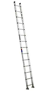 Ladder,14 ft.H,18-1/8 in W,Aluminum