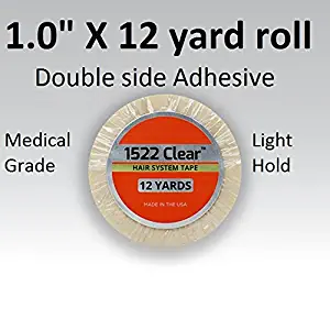 3M Clear "1522" double side adhesive tape 1"X12 yrds