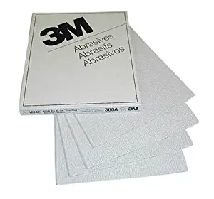 3M 426U 9" x 11" Silicon Carbide 320 Grit Sheet (100 Sheets)
