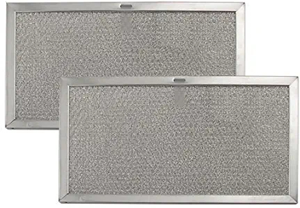 (Set Of 2) 97007893 99010159 Broan Aluminum Range Hood Aluminum Grease Filter