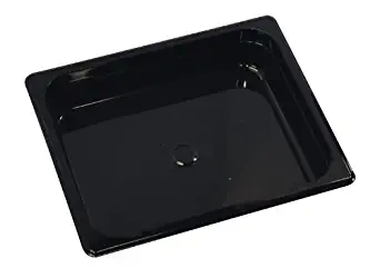 Rubbermaid Commercial Hot Food Pan, Full Size, Black