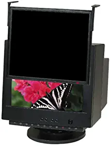 3M Black Framed Privacy Filter for Standard LCD/CRT Desktop Monitor fits 14" - 16" LCDs and 15" CRTs