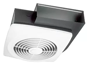 Broan 502 Wall-Ceiling Mount Side Discharge Utility Fan, 10-Inch 270 CFM 8.0 Sones