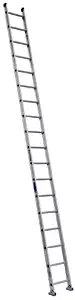 Ladder,18 ft.H,18-1/8 in W,Aluminum