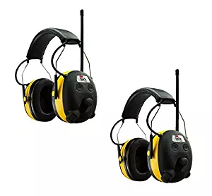 (2) PELTOR WORKTUNES Digital AM FM MP3 Radio HEADPHONES Hearing Ear PROTECTION by The ROP Shop