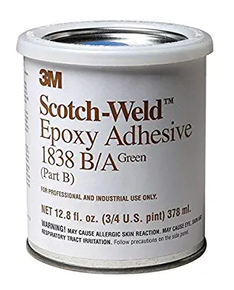 3M Scotch-Weld 1838 Epoxy Adhesive, 1 pt Kit, Green