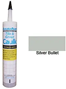 Hydroment Color Matched Caulk by Colorfast (Sanded) (H168 Silver Bullet)