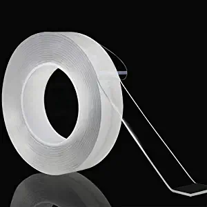 Sohapy Nano Double Sided Tape, Washable Adhesive Tape, Transparent No-Trace Removable Tape (2mm3cm3m)