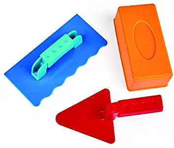 Hape Master Bricklayer Beach and Sand Toy Set Toys, Multicolor