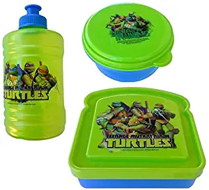 Teenage Mutant Ninja Turtles 3-Piece Lunch Box Set TMNT