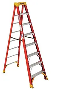 Werner 8 ft. Fiberglass Stepladder , 6208