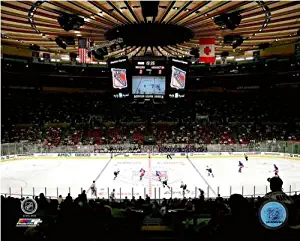 NHL New York Rangers Madison Square Garden Action Photo #2 8x10