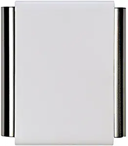 Craftmade CTPW-W Designer Pewter Tubes Door Chime, White (8.38"H x 7"W)