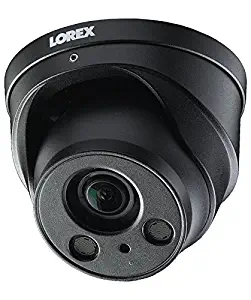 Lorex 8MP 4K IP Motorized Varifocal Zoom Audio Dome/Turret Security Camera LNE8974BW, 250ft IR Night Vision, 4x Zoom