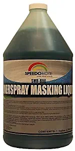 Speedokote SMR-880 - Overspray Masking Liquid Spray Mask, Over Spray Protection, Gallon