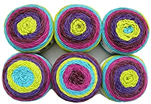 Bernat Pop! Yarn, 6-Pack (Paisley Pop)