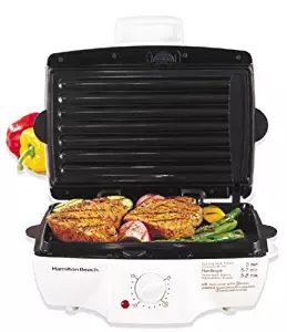 Hamilton Beach 25285H Meal Maker Express Contact Grill White