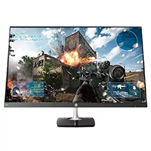 2018 HP N270h 27" Full HD 1920 x 1080 at 60Hz IPS LED Backlight Gaming Monitor, 16:9, 5 Ms, 1,000:1, 250 Nit, 16.7 Million Colors, Anti-Glare, HDMI/VGA