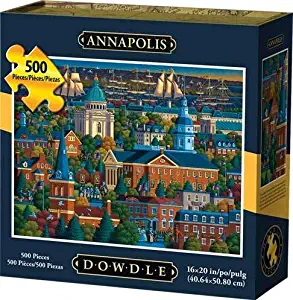 D·O·W·D·L·E Dowdle Jigsaw Puzzle - Annapolis - 500 Piece