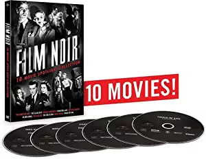 Film Noir 10-Movie Spotlight Collection: (Double Indemnity / Touch of Evil / This Gun for Hire / The Glass Key / Phantom Lady / and more)