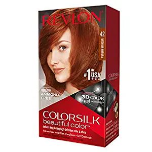 Revlon ColorSilk Hair Color, 42 Medium Auburn 1 ea (Pack of 6)