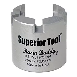 Superior Tool 03825 Basin Buddy Faucet Nut Wrench-Wrench to grab metal, pvc, plastic, and coupling nuts