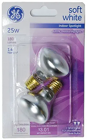 GE Spotlight Bulb, 2pk