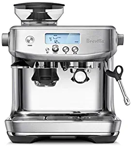 Breville the Barista Pro BES878 Automatic Espresso Machine w/Integrated Conical Burr Grinder (Brushed Stainless Steel)