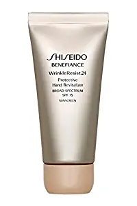 Shiseido Benefiance Wrinkle Resist Protective Hand Revitalizer SPF 15, 2.6 Ounce