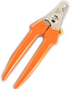 MF Large Dog Nail Clippers Orange Handled Precision Professional Grade Claw Care