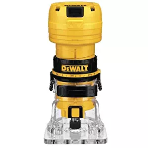 DEWALT DWE6000 4.5-Amp Single Speed 1/4-Inch Laminate Trimmer