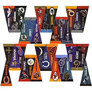 NFL Football Mini Pennants Collector Set (32)